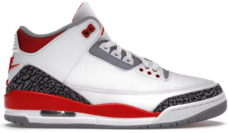 Jordan 3 Retro Fire Red (2022)(New No Box)