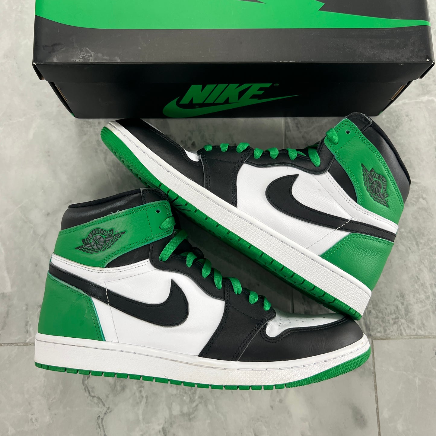 Jordan 1 Retro High OG Lucky Green (Used)