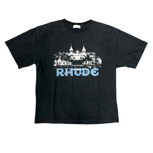 Rhude Casino Tee Black