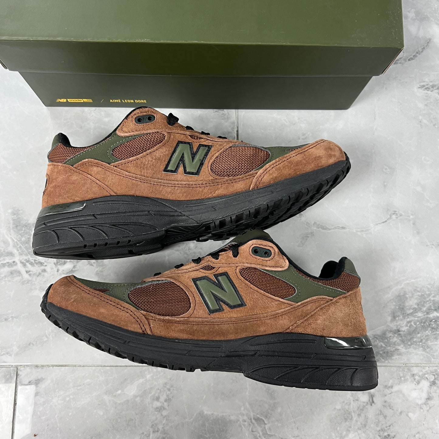 New Balance 993 Aime Leon Dore Brown (Used)