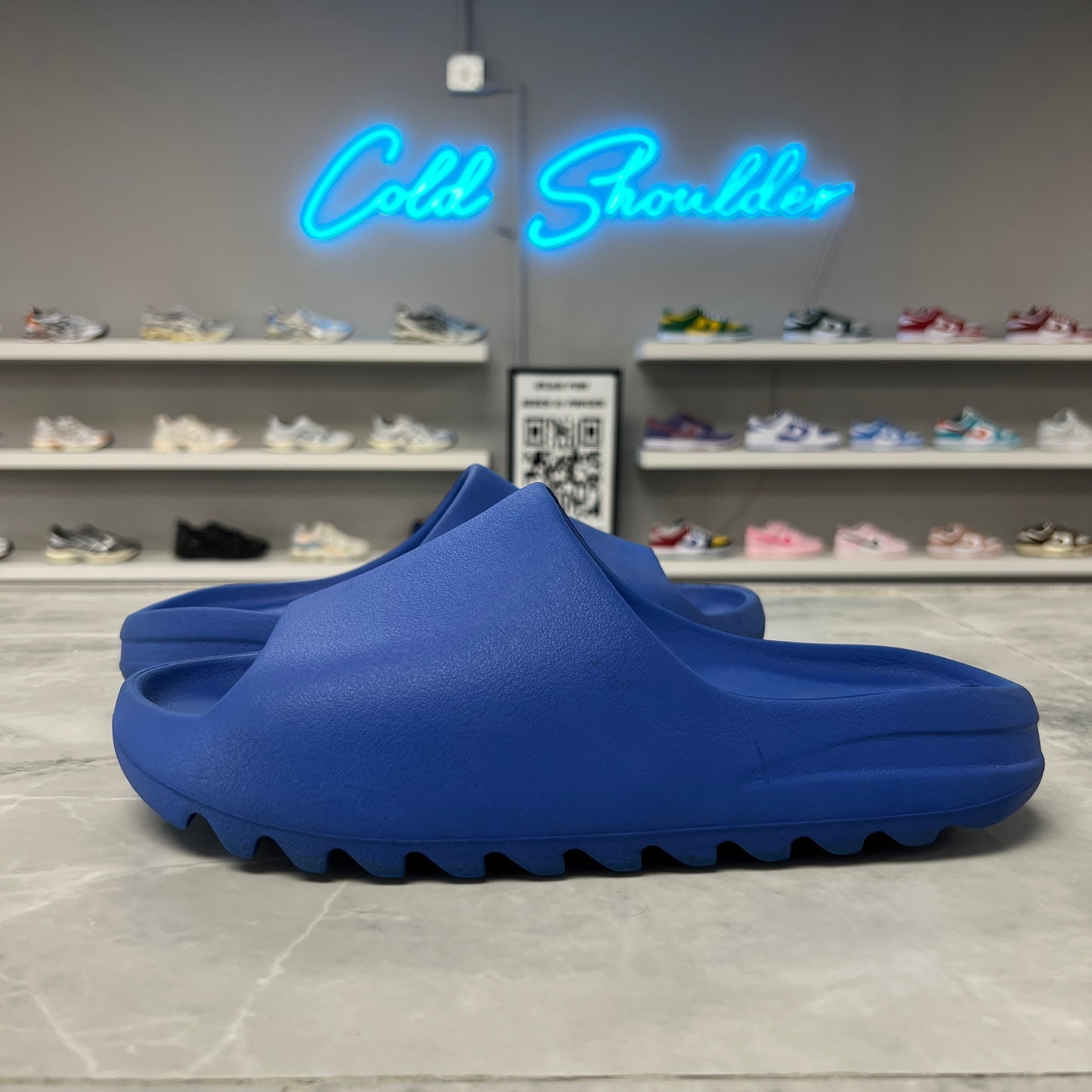 Adidas Yeezy Slide Azure (Used)(No Box)