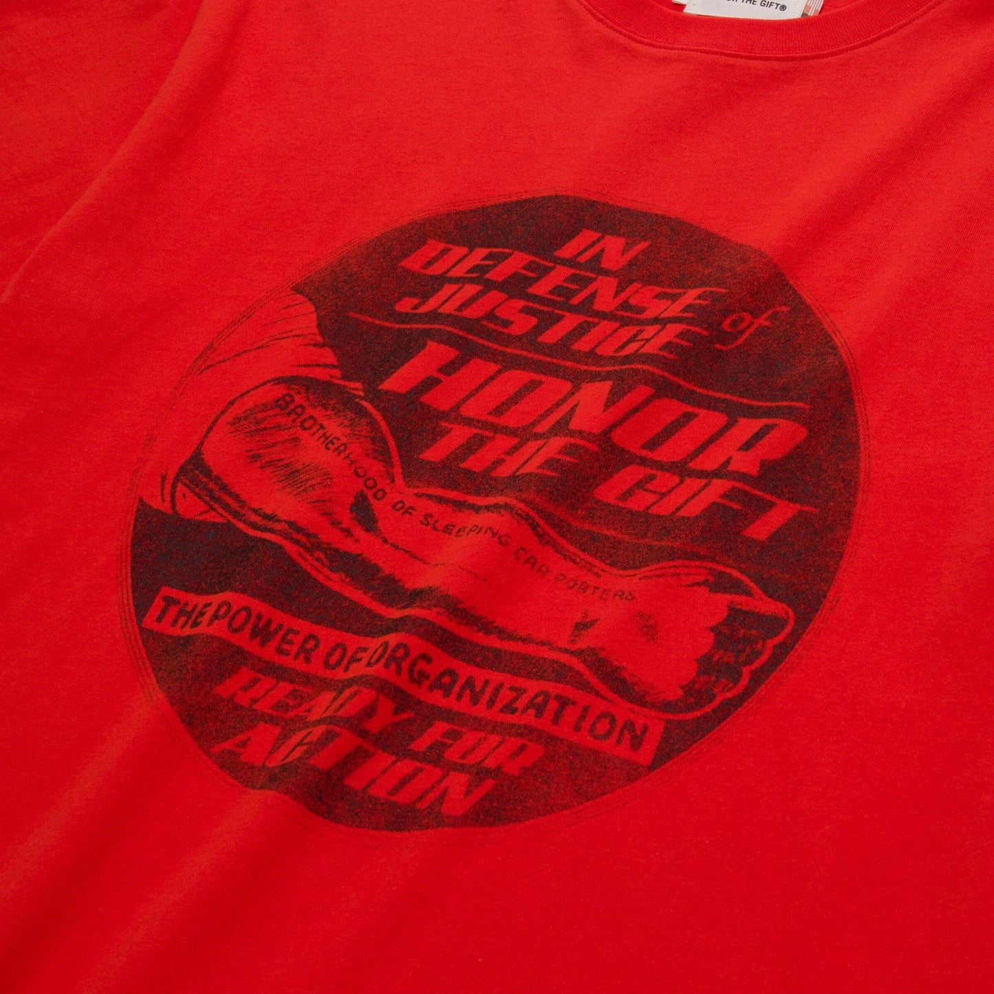 HTG READY FOR ACTION SS TEE-ORANGE