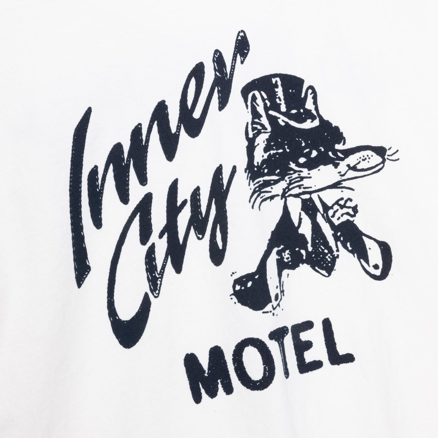 HTG INNER CITY MOTEL SS TEE- WHITE