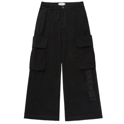 HTG WIDE LEG CARGO- BLACK