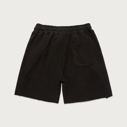 HTG PANEL TERRY SHORT- BLACK