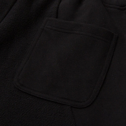 HTG PANEL TERRY SHORT- BLACK