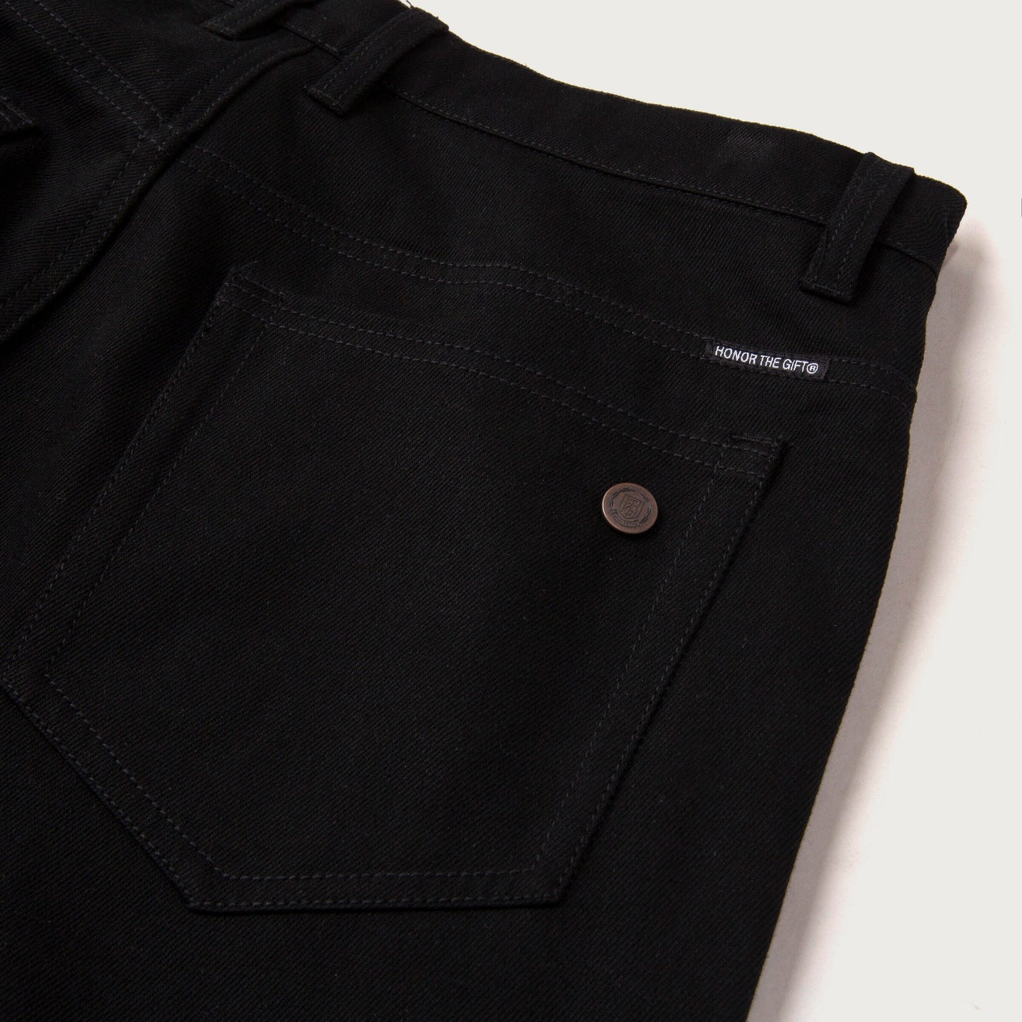 HTG PATCH CARPENTER PANT- BLACK