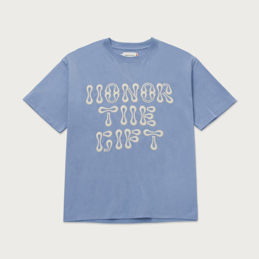 HONOR THE GIFT SS TEE- BLUE