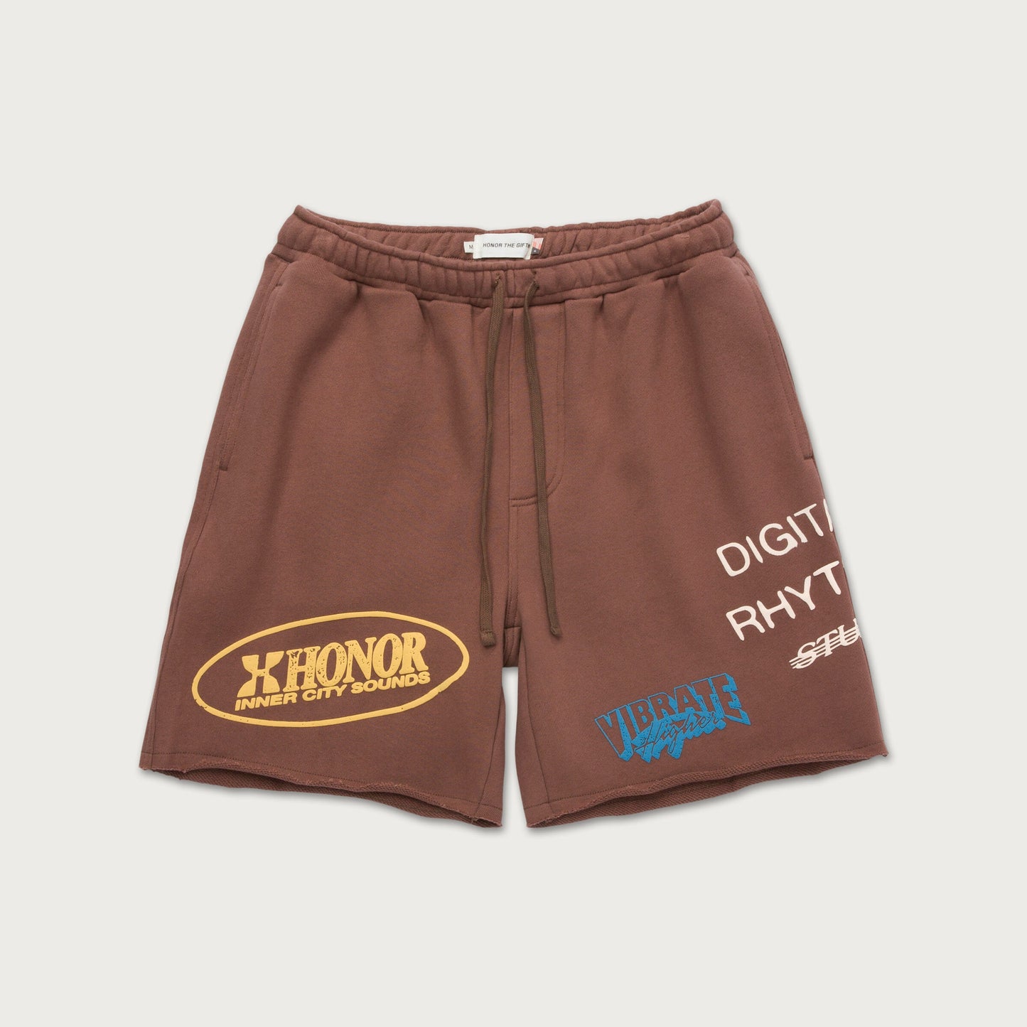 HTG STUDIO TERRY SHORT - BROWN