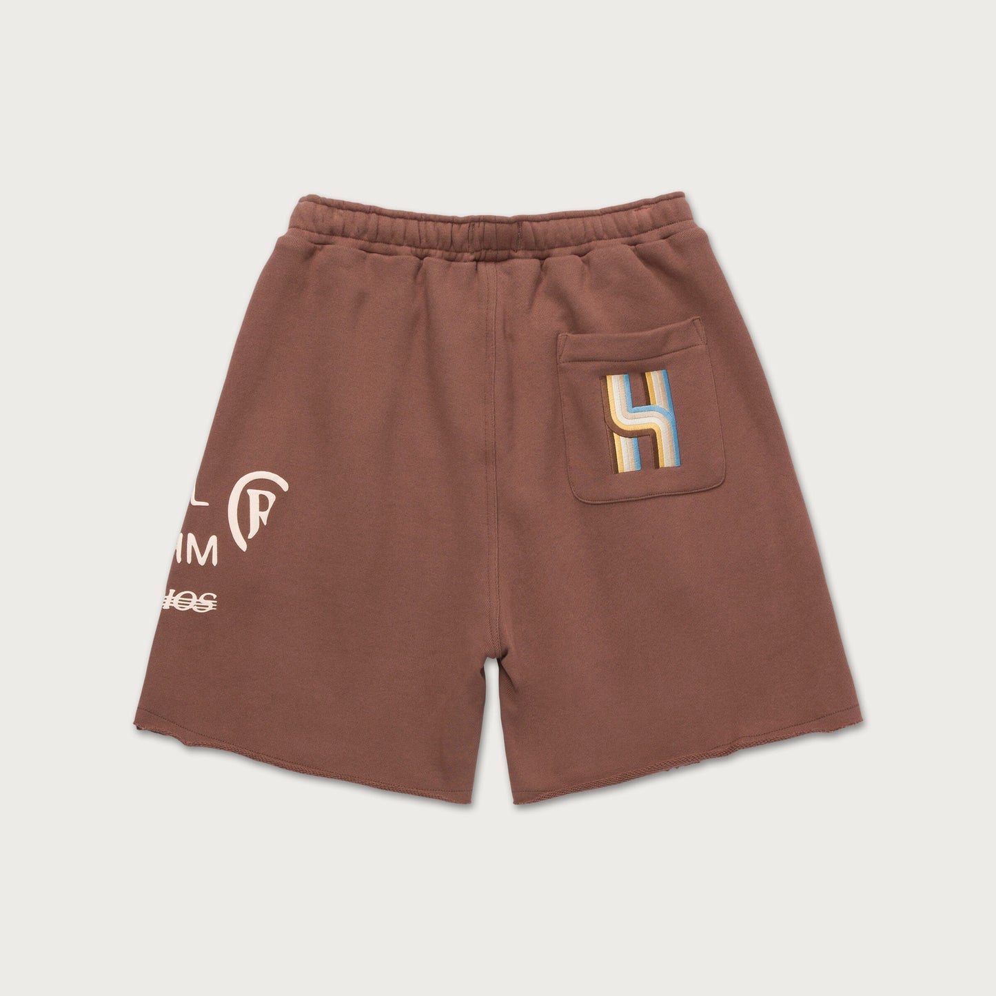 HTG STUDIO TERRY SHORT - BROWN