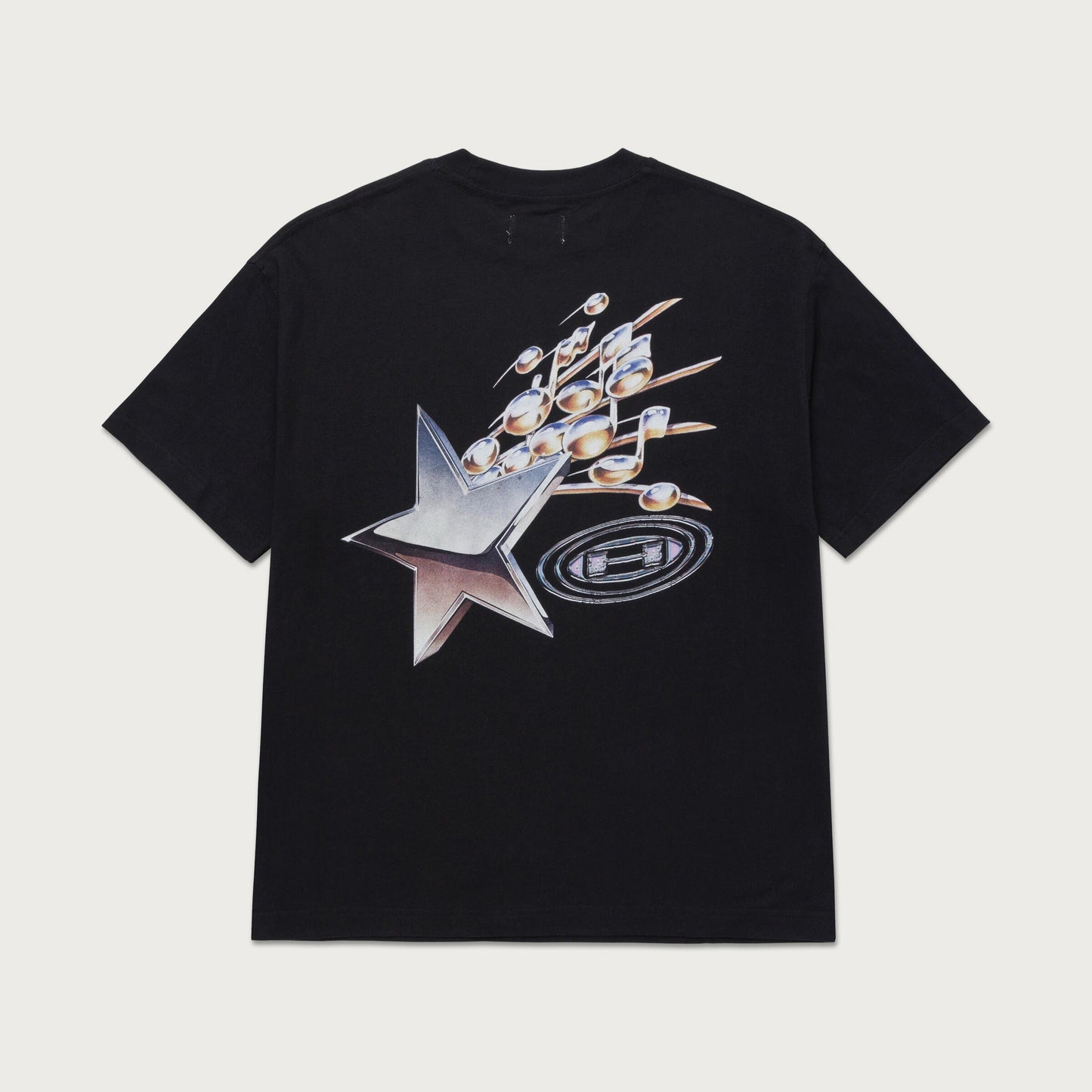 HTG TONIGHTS MUSIC TEE - BLACK