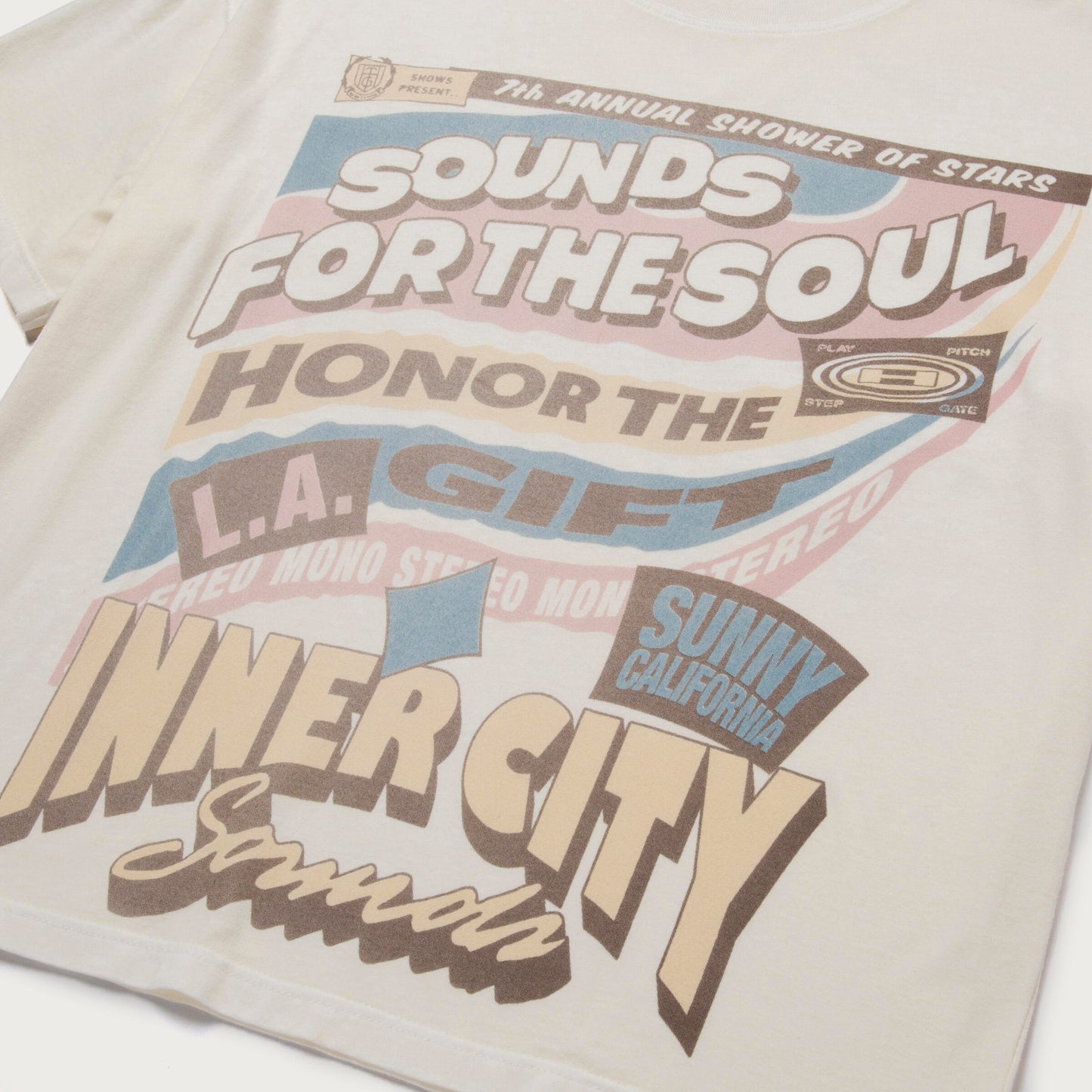 HTG SOUNDS FOR THE SOUL TEE CREAM