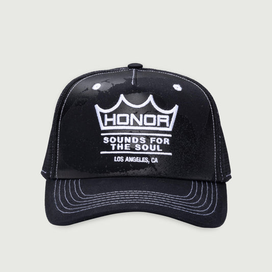 HTG SOUNDS FOR THE SOUL TRUCKER HAT - BLACK