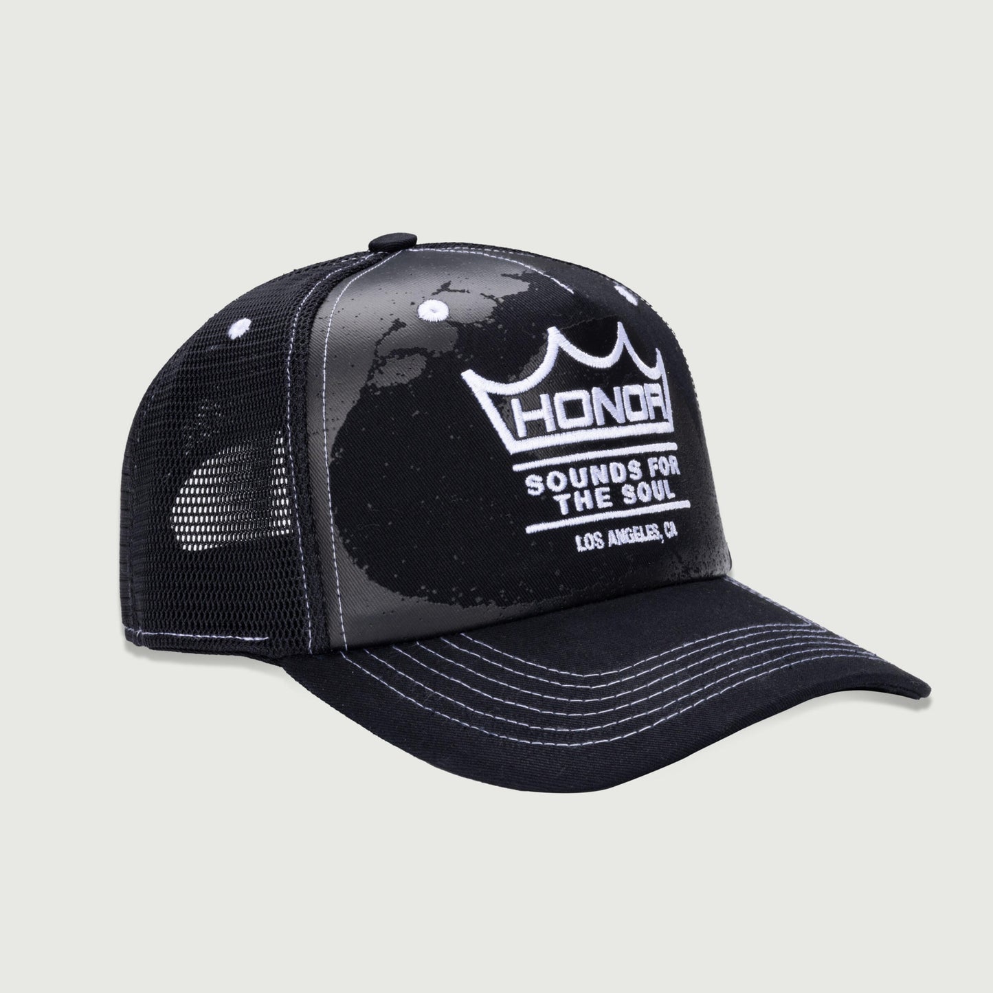 HTG SOUNDS FOR THE SOUL TRUCKER HAT - BLACK