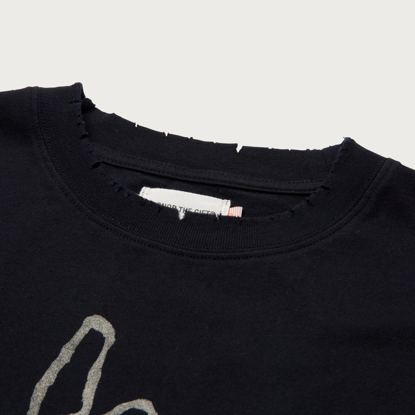 HTG LIGHTNING HAND TEE - BLACK