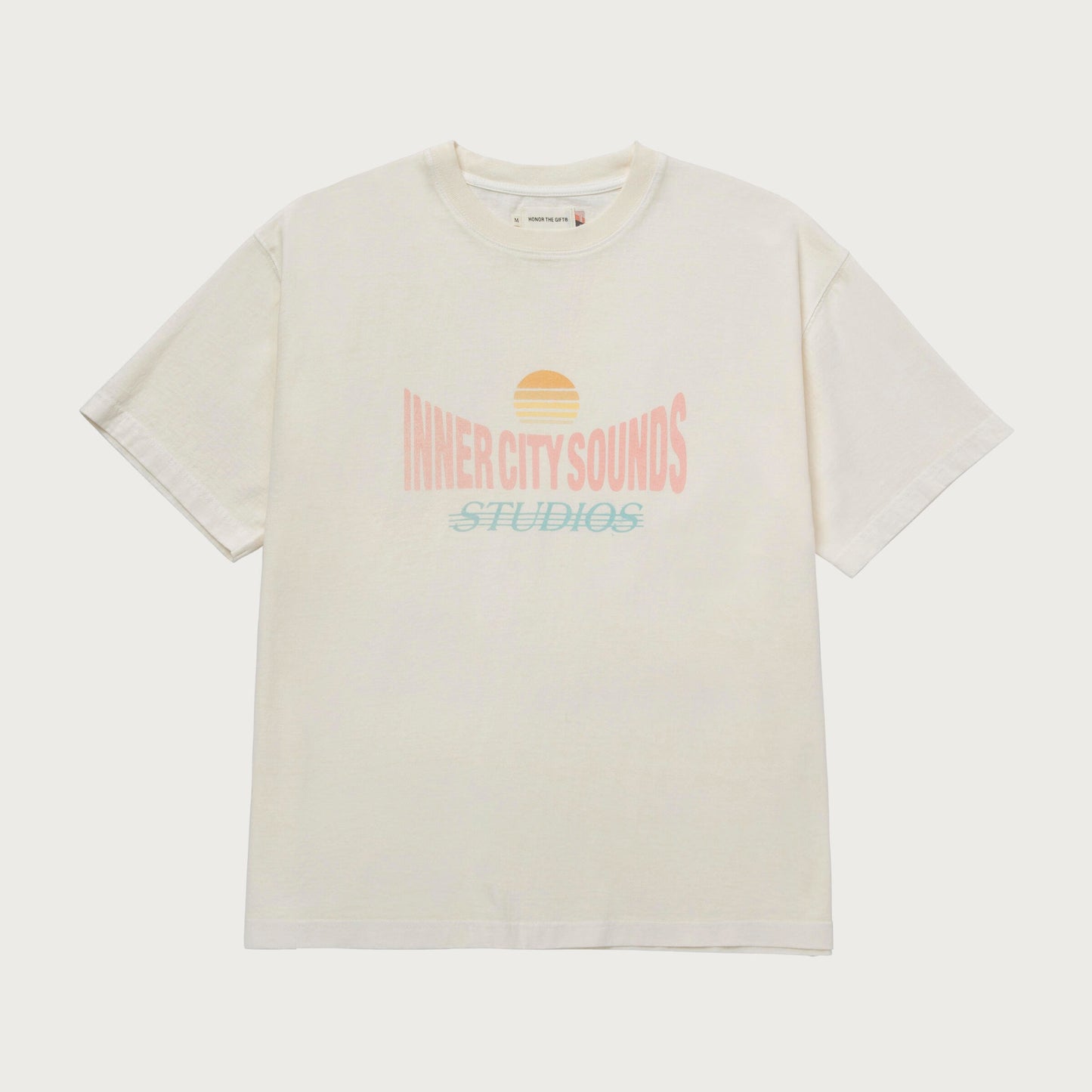 HTG INNER CITY SOUNDS TEE - CREAM