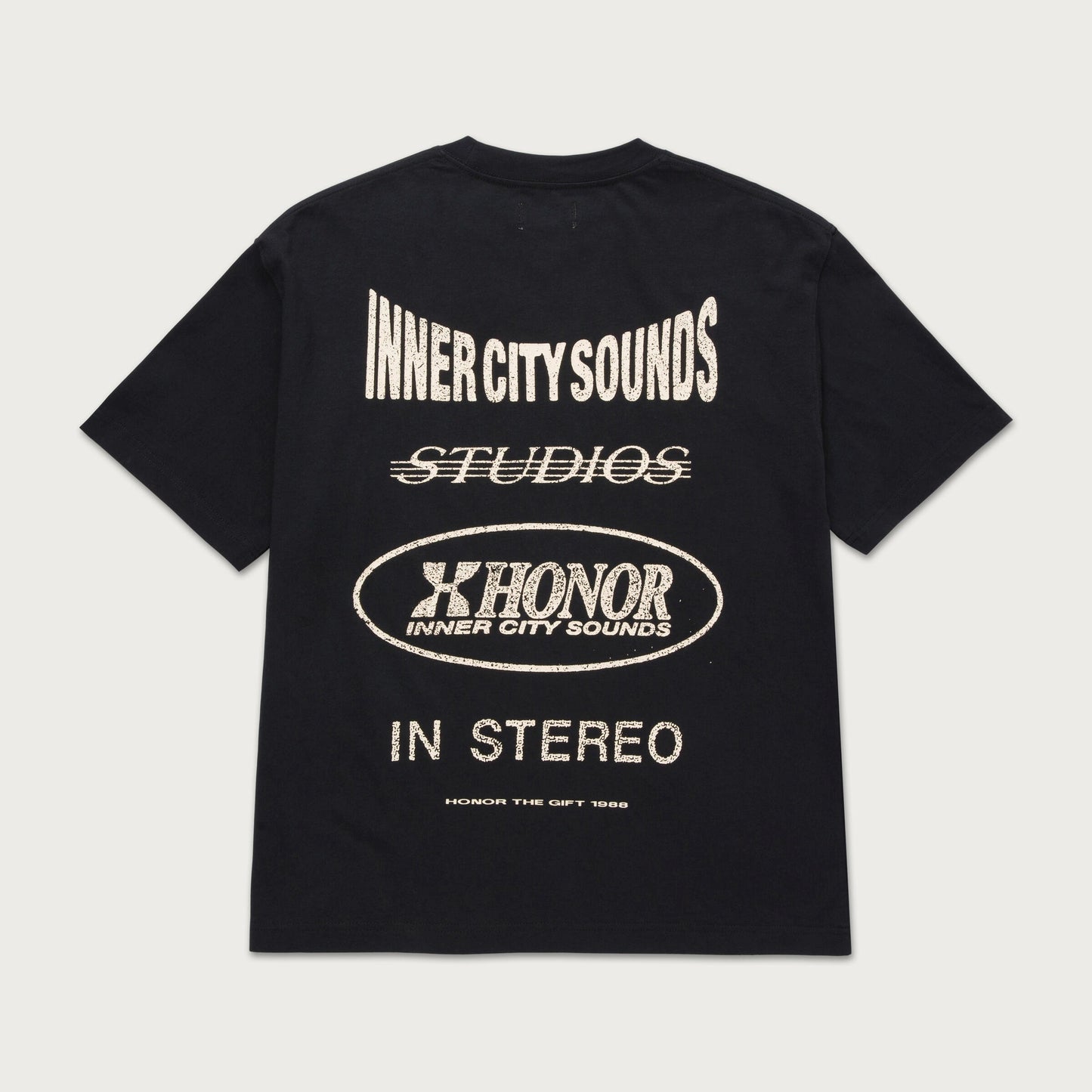 HTG STUDIO TEE - BLACK