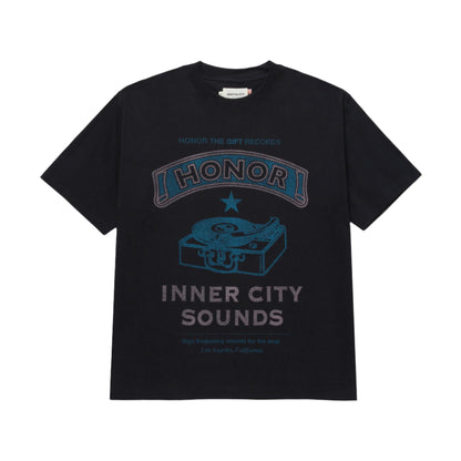 HTG HONOR RECORDS TEE - BLACK