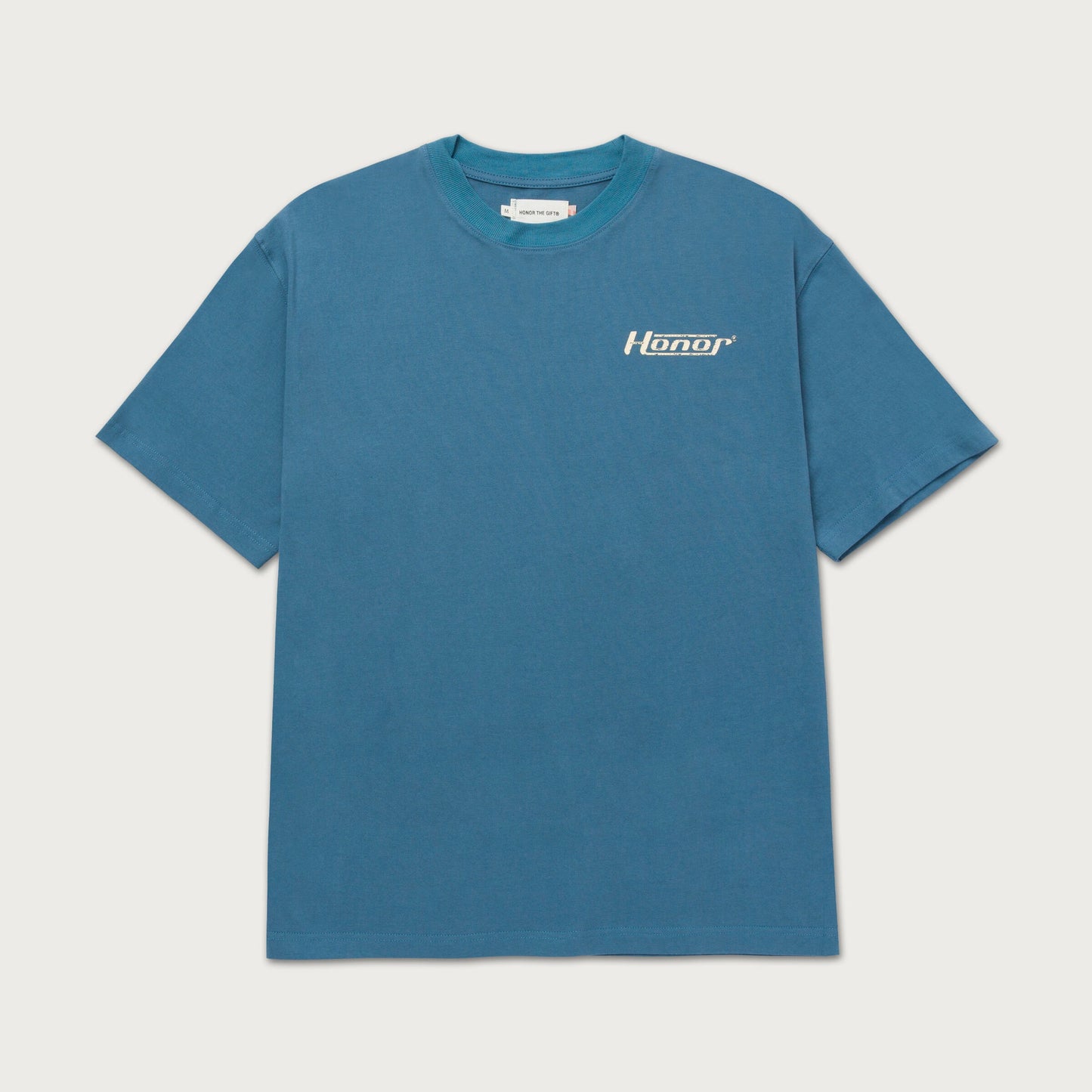 HTG HONOR GLOBE LOGO TEE - BLUE