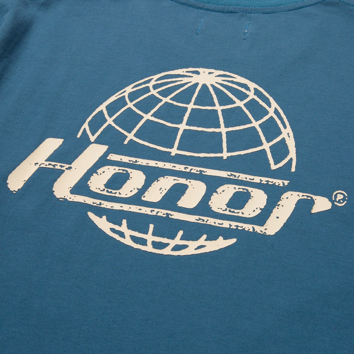 HTG HONOR GLOBE LOGO TEE - BLUE