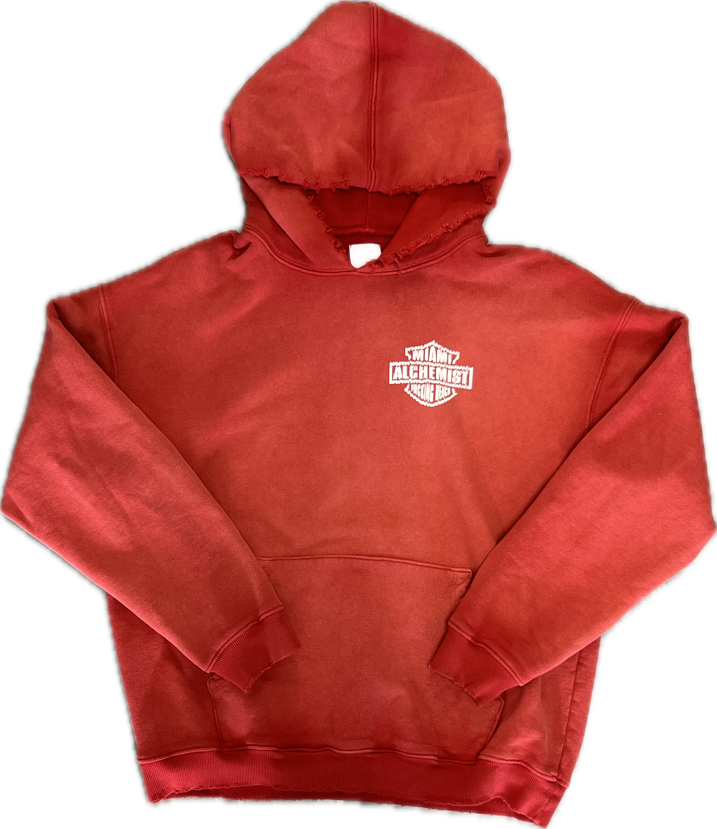 Alchemist Miami Beach Overdye sudadera con capucha roja