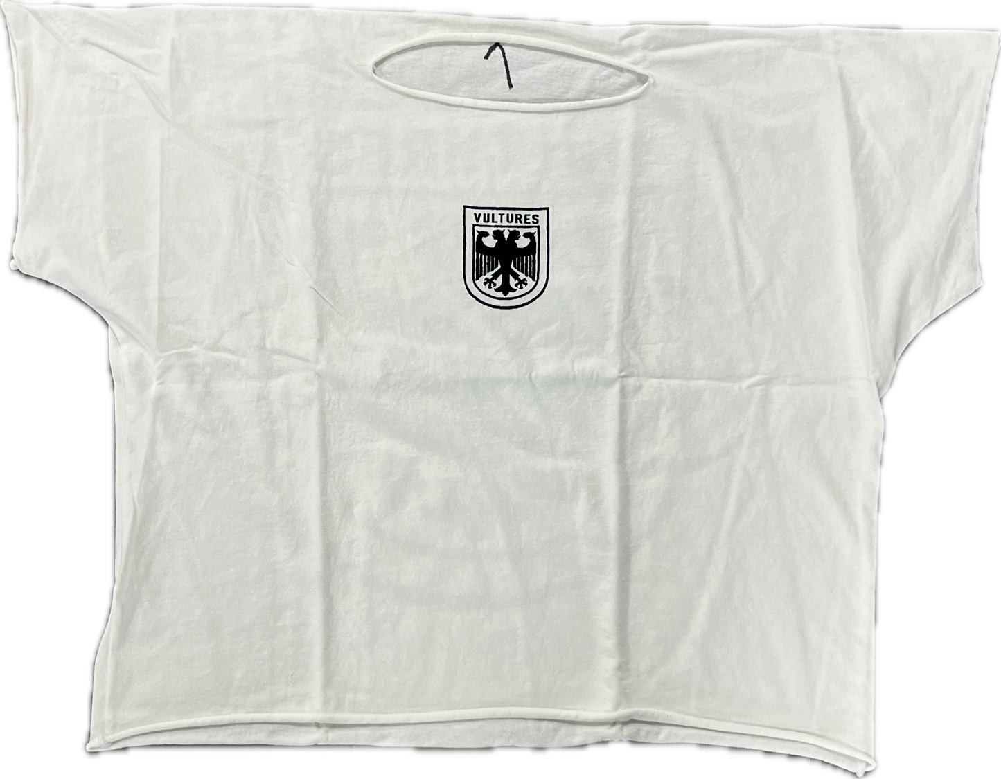 Camiseta de manga corta con logo de Buitres Blanco