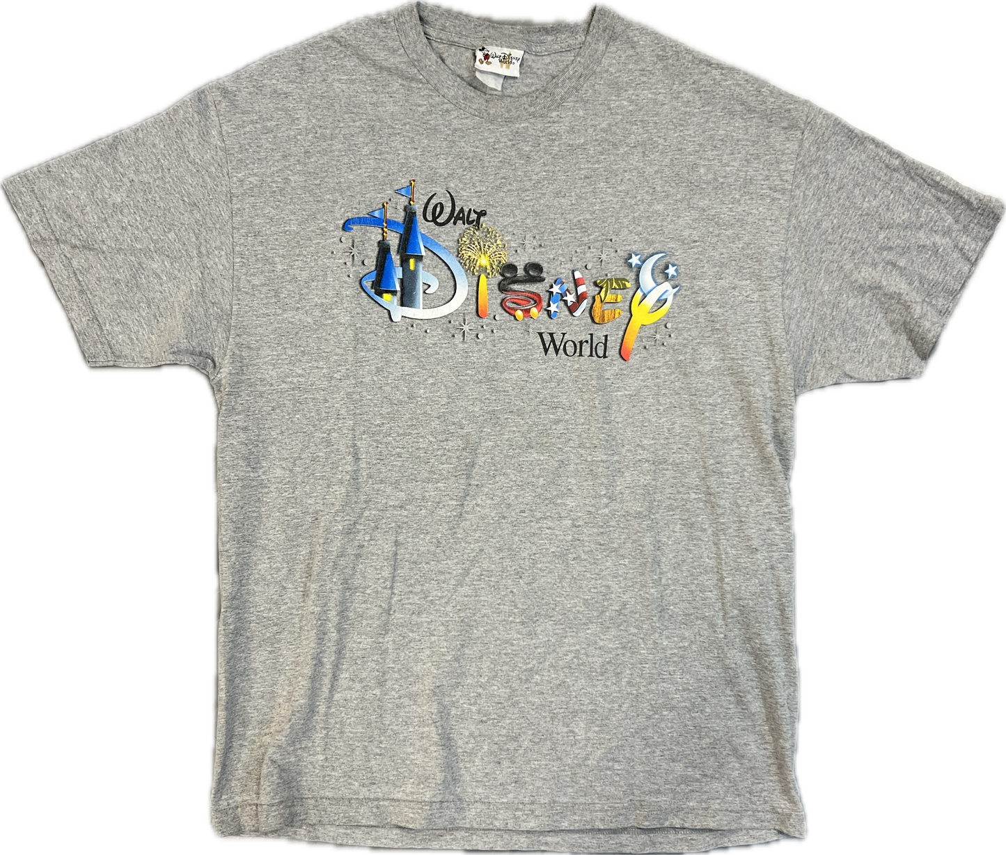 Camiseta vintage de Disney World Spell Out