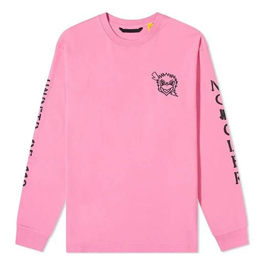 Moncler x undefeated pink l/s
