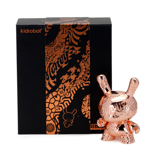 Kidrobot Money Metal Dunny - Rose Gold (2020) - view 2