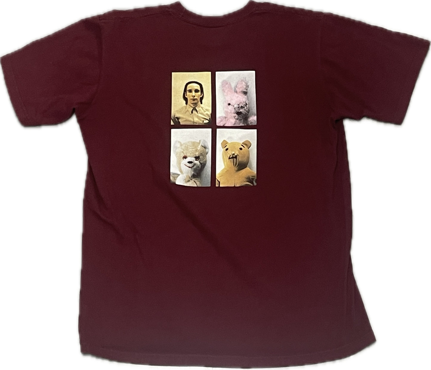 Supreme Mike Kelley AhhYouth! Tee Burgundy