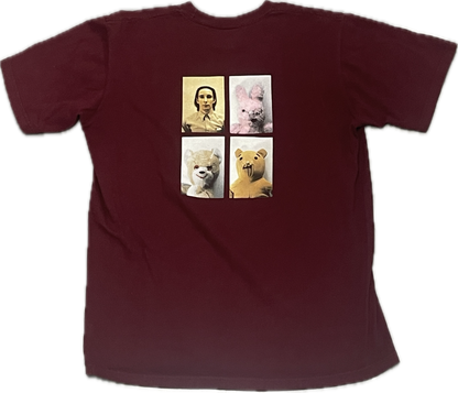 Supreme Mike Kelley AhhYouth! Tee Burgundy