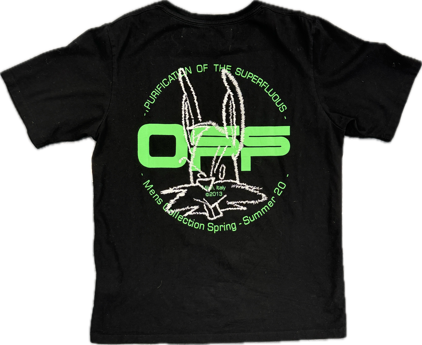 Off-White Bunny Tee Black