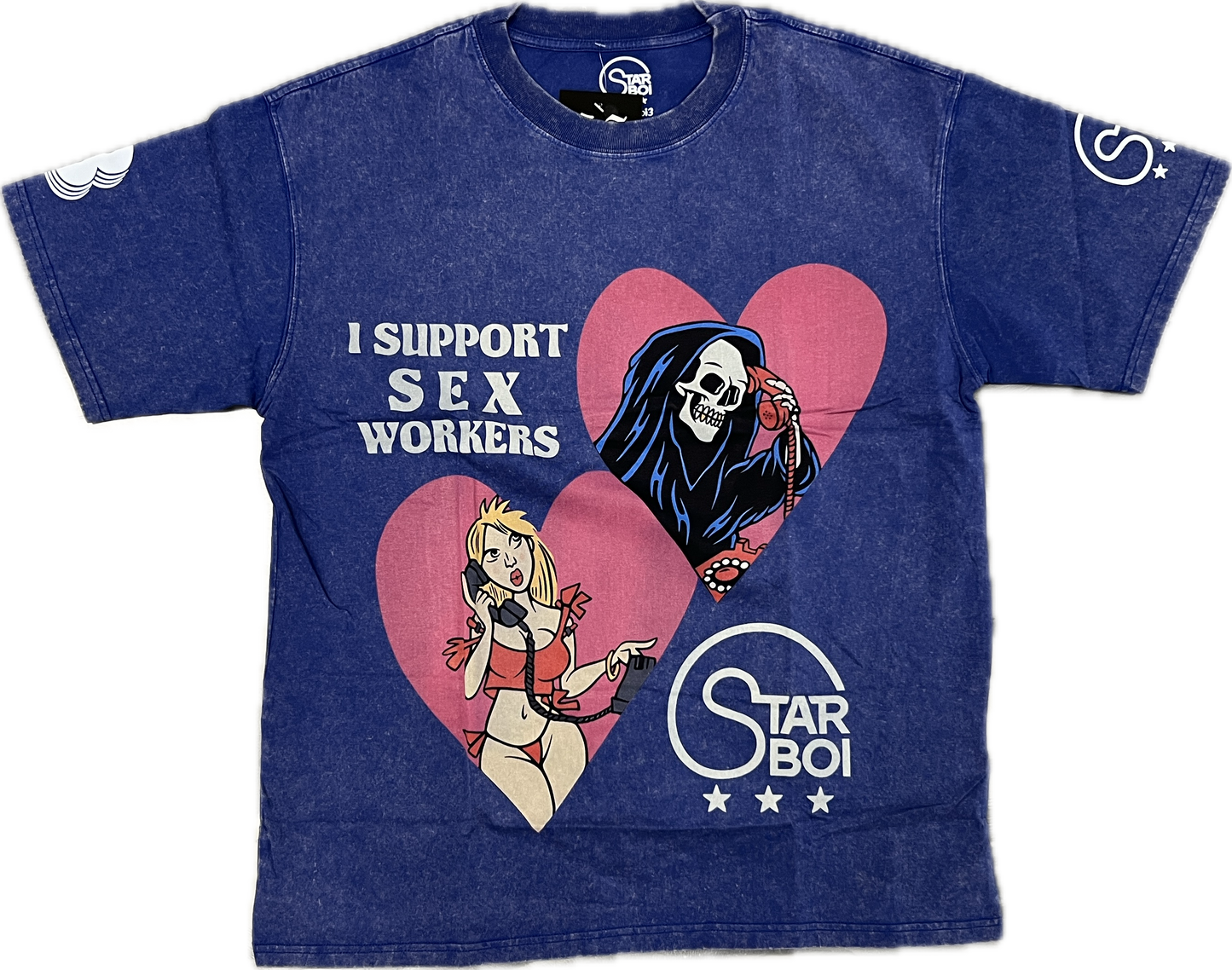 Starboi ISSW Reaper Tee - Blue