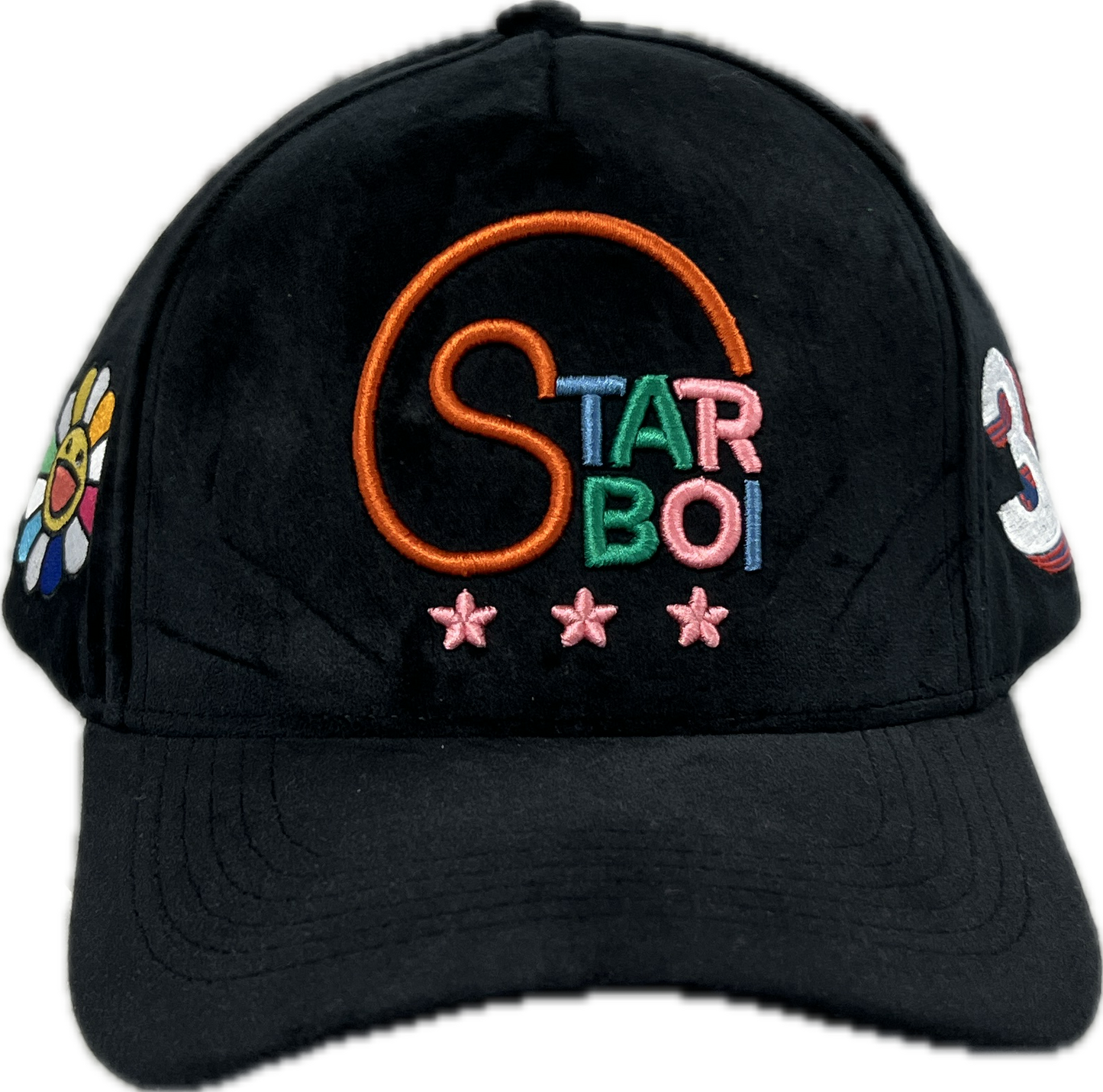 Starboi Black Velvet Hat