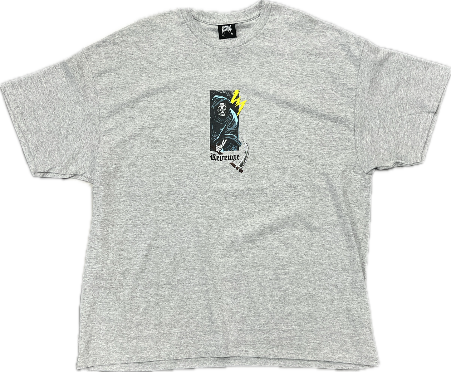 Revenge Scythe Tee Heather Grey