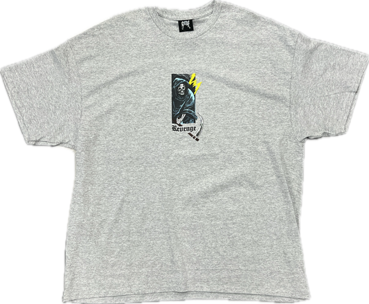 Camiseta Revenge Scythe Gris Jaspeado