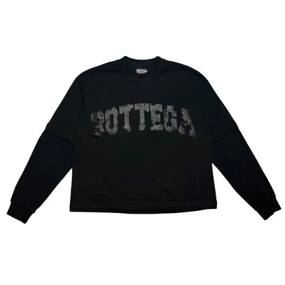 Bottega Desires War Long Sleeve T-Shirt Camo/Black