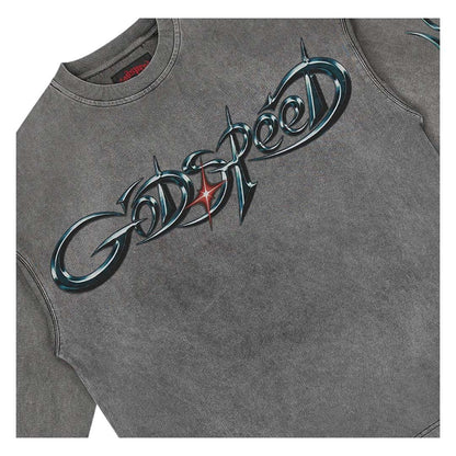 Godspeed New Age Reloaded Long Sleeve Tee Grey Wash - view 3