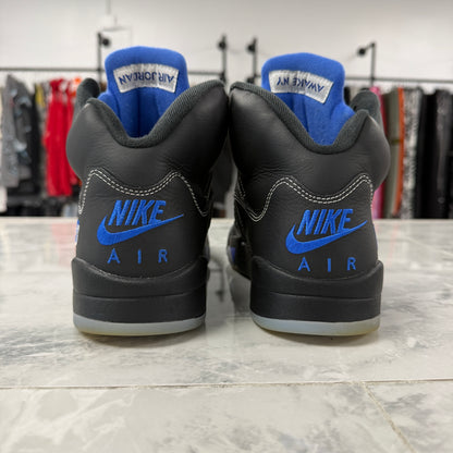 (SZ 10M)(USED NO BOX) Jordan 5 Retro Awake NY Black