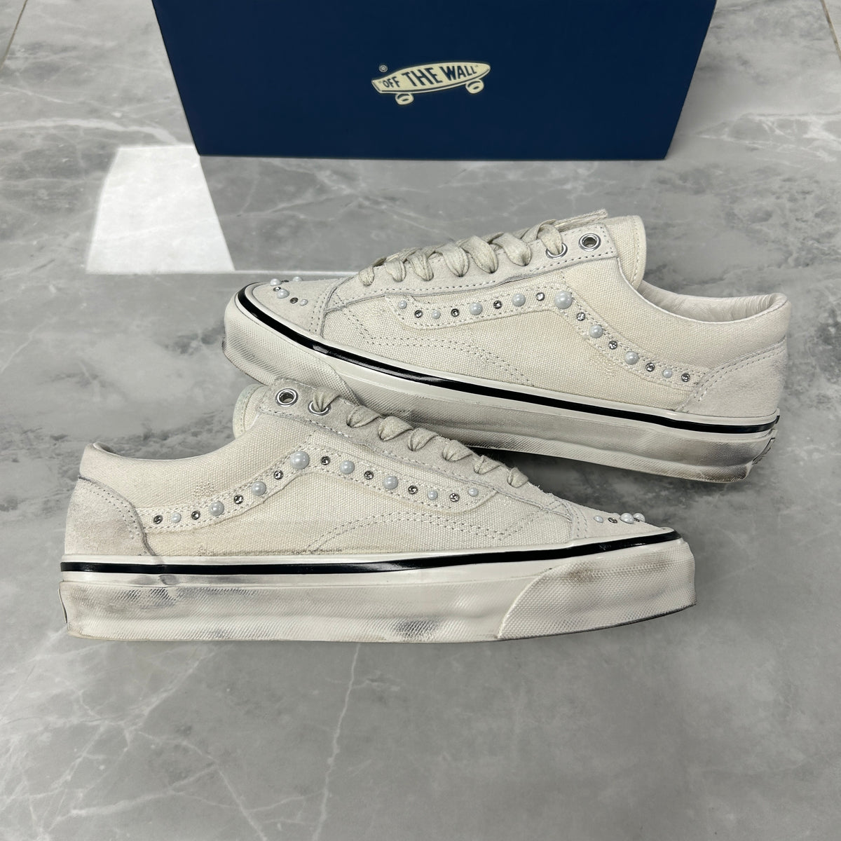 Vans LX Old Skool 36 Pearlized Pack Marshmallow White - view 2