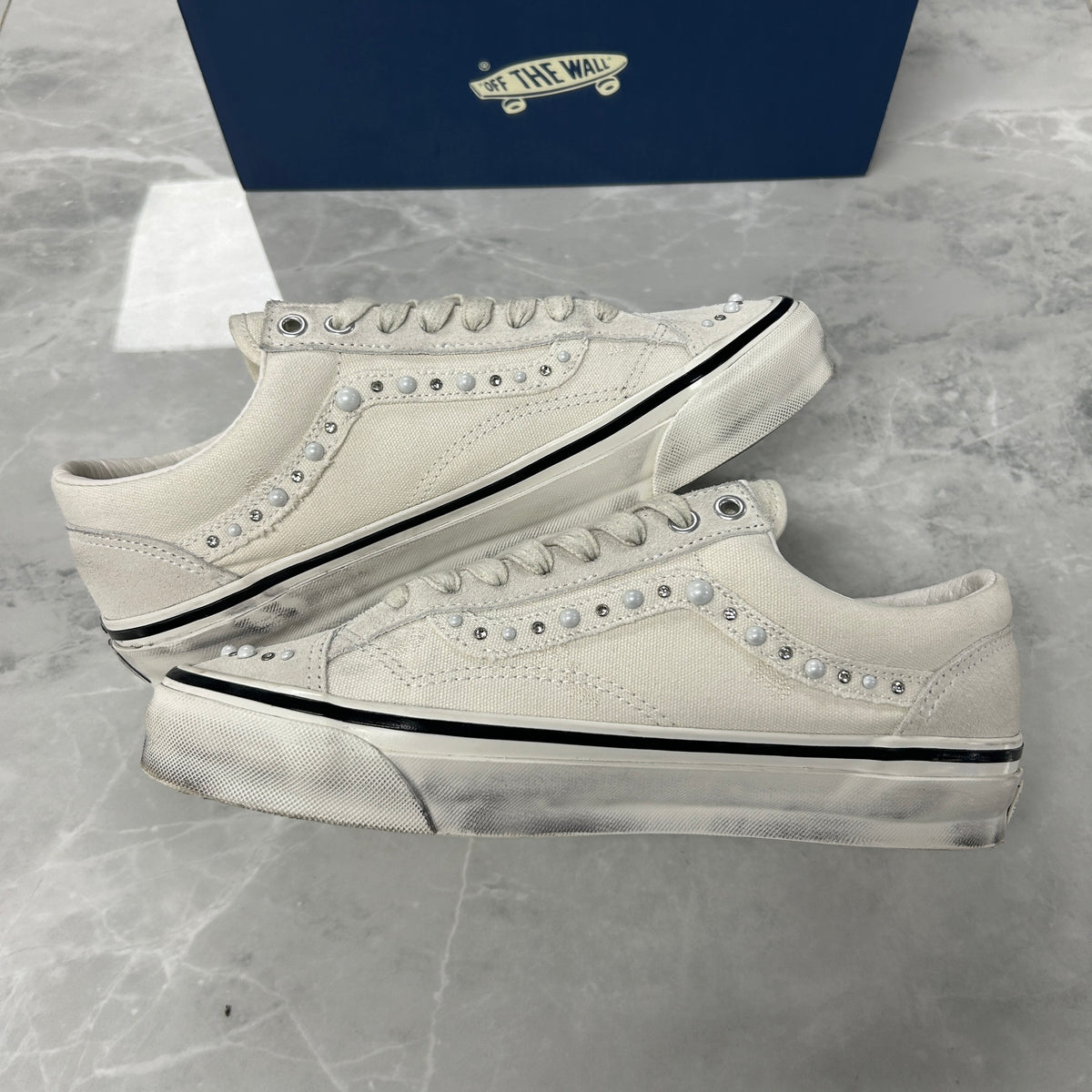 Vans LX Old Skool 36 Pearlized Pack Marshmallow White - view 3