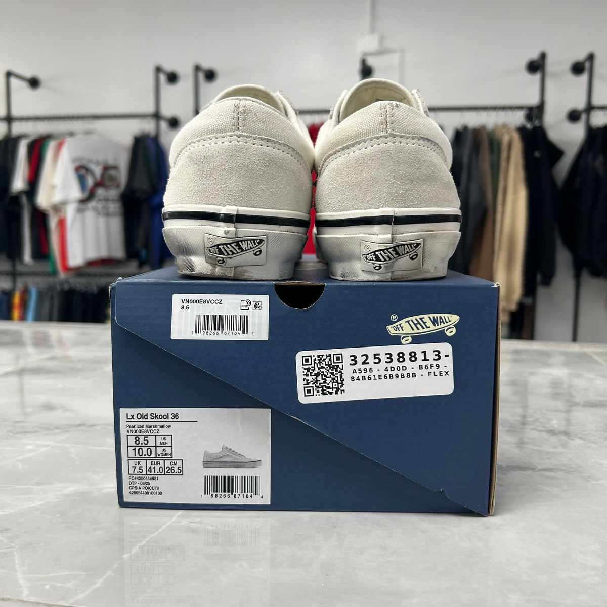 Vans LX Old Skool 36 Pearlized Pack Marshmallow White - view 5