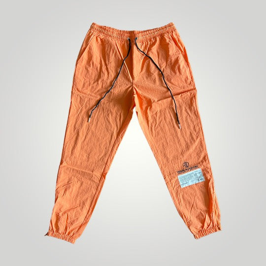 RID Orange Nylon Track Pants