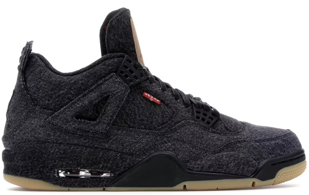 Jordan 4 Retro Levi's Black (Levi's Tag)