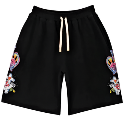 We Are Righteous Black Risen King Shorts