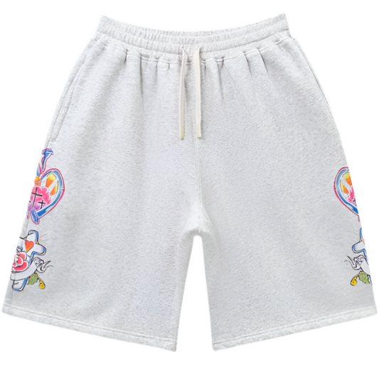 We Are Righteous Grey Risen King Shorts