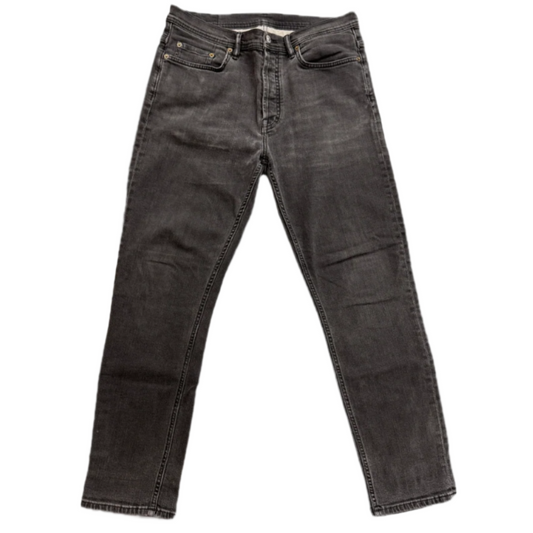 Acne Studios Black Straight Leg Denim