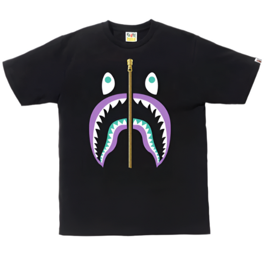Bape Shark Tee Candy Purple