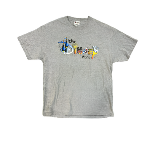 Vintage Disney World Spell Out Tee