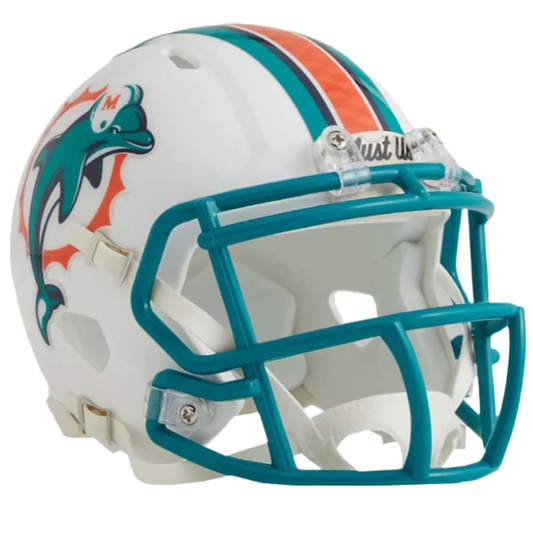 Kith x NFL Riddell Dolphins Speed Mini Helmet Helmet